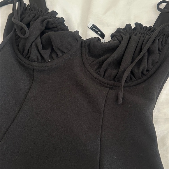 Lucy in the sky black corset top - Picture 2 of 3